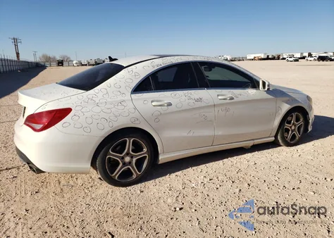 2014 Mercedes-Benz Cla 250 z USA, uszkodzony, nr VIN WDDSJ4EB6EN031082